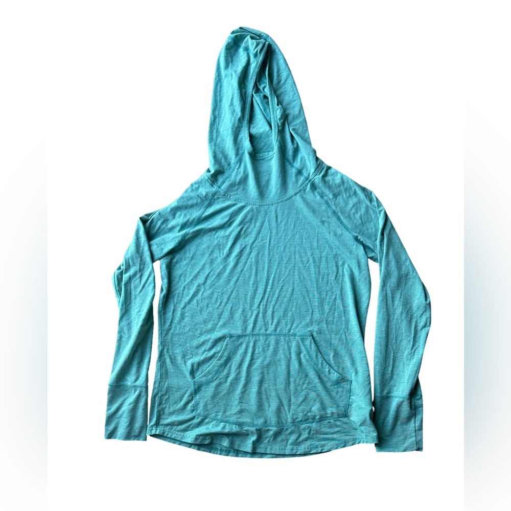 Exofficio Women's large Turquoise Hoodie